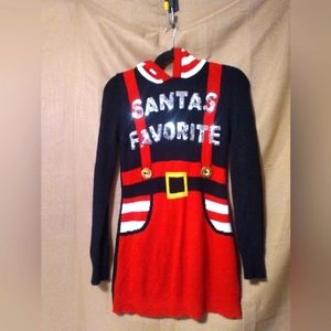 SANTA SWEATER DRESS Excellent Condition Size Small (3-5)